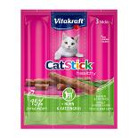 Vitakraft Cat Stick mini kip en kattengras 18 gr