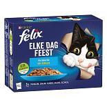 Felix Elke Dag Feest Vis Selectie in gelei 12 x 85 gr