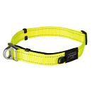 Rogz Halsband Utility Safety Geel