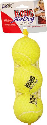 Kong AirDog Squeakair tennisbal 3 st