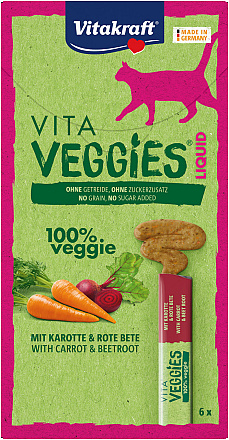 Vitakraft Vita Veggies Liquid Wortel 6 st