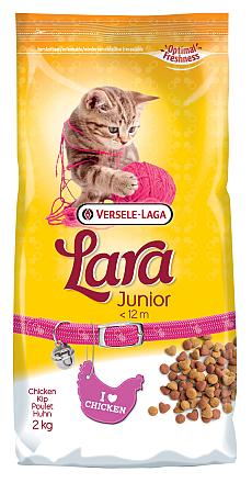 Lara kattenvoer Junior Kip 2 kg