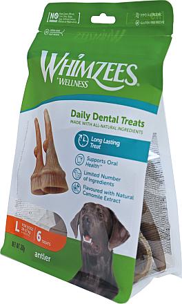 Whimzees Antler L <br>6 st