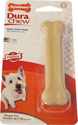 NylaBone Dura Chew Bot peanutbutter S