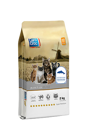 CaroCroc kattenvoer with Fish 2 kg