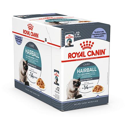 Royal Canin Kattenvoer Hairball Care in Jelly 12 x 85 gr