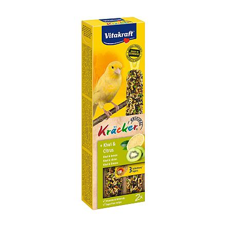 Vitakraft Kräcker Original kanarie - kiwi en citrus 2 st