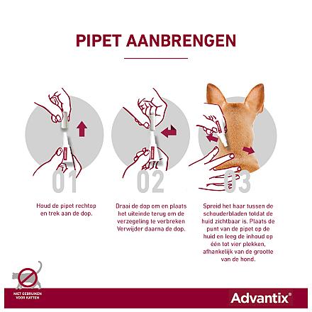 Advantix 40 6 pipetten