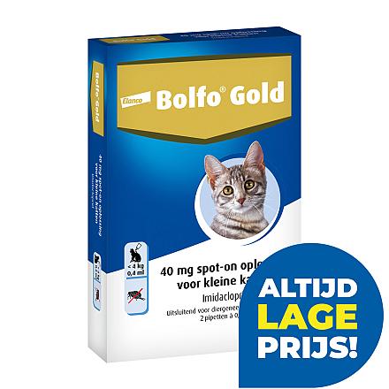 Bolfo Gold kat 40 <br>2 pipetten