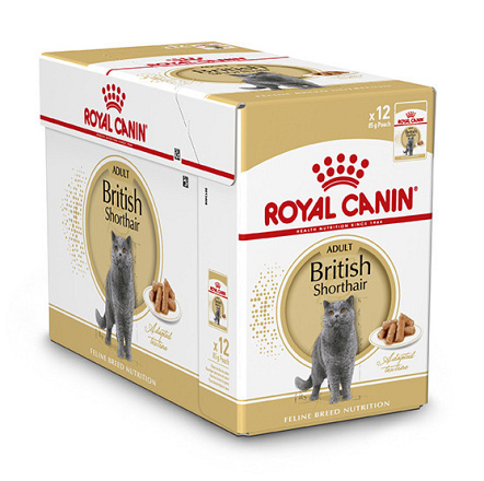 Royal Canin kattenvoer British Shorthair Adult 12 x 85 gr