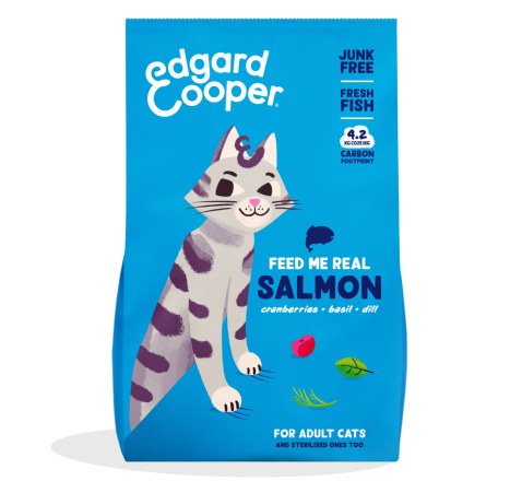 Edgard & Cooper kattenvoer Adult Zalm 2 kg