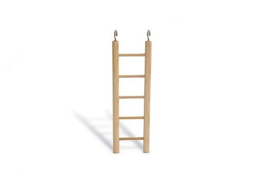 Beeztees Houten ladder met 6 treden.