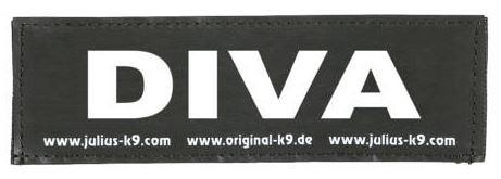 Julius K9 Velcro stickers L DIVA